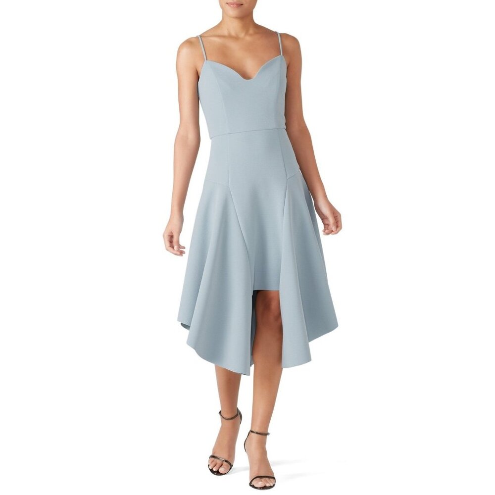 ELLIATT Womens Size Small Blue  Petal Fit Flare  Midi Dress NEW No Tags
